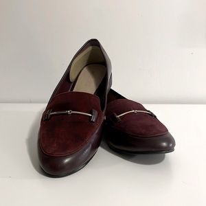Burgundy Penny Loafer